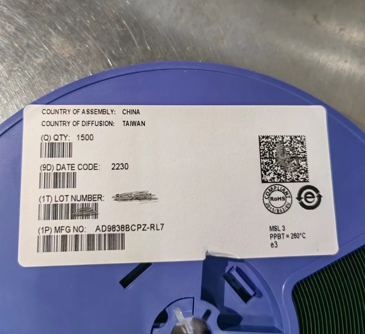 AD9838BCPZ-RL7
